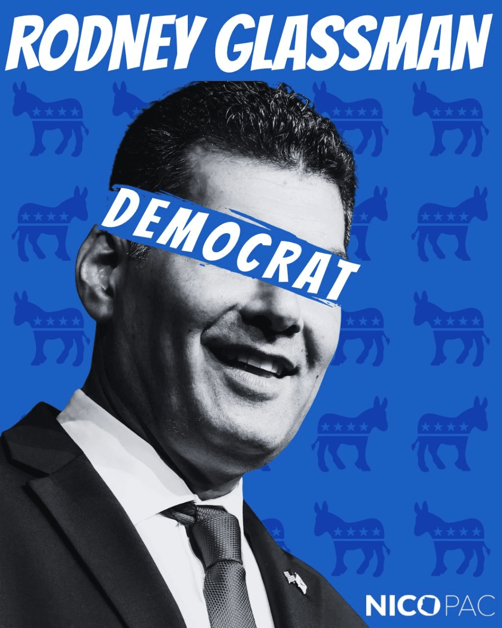 Rodney Glassman Democrat opposition graphic